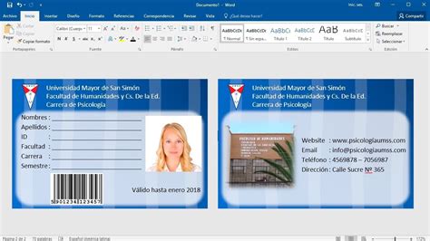 crear carnet de estudiante falso